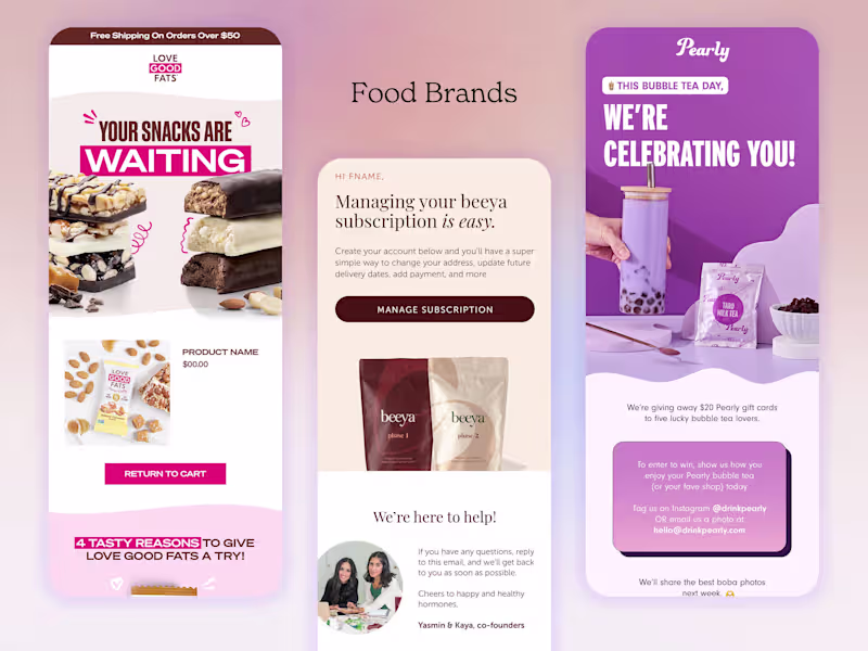 Cover image for Full Service Klaviyo Email Design - 2 Per Week