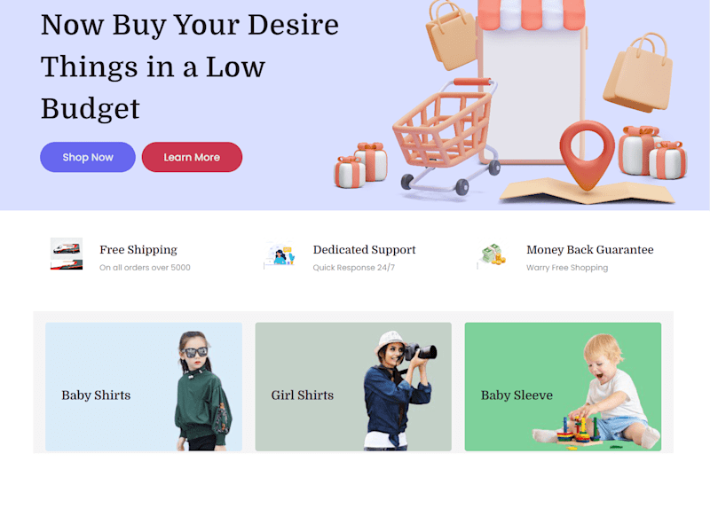 Cover image for E-Commerce Website