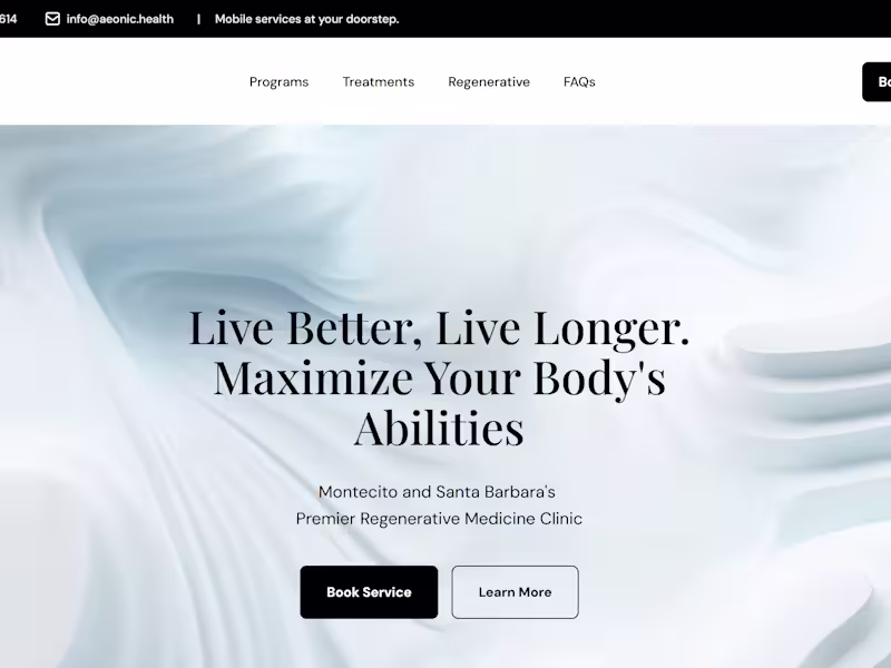 Cover image for Framer Landing Page Design and Development