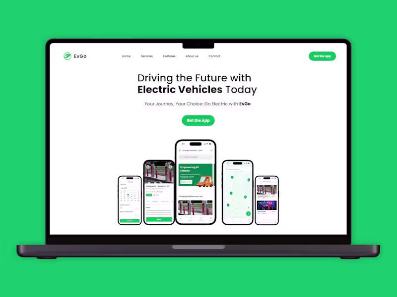 Cover image for Drive into the Future: I Design Electric Vehicle Websites.