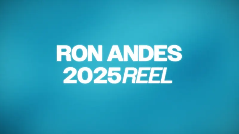 Cover image for 2025 Showreel