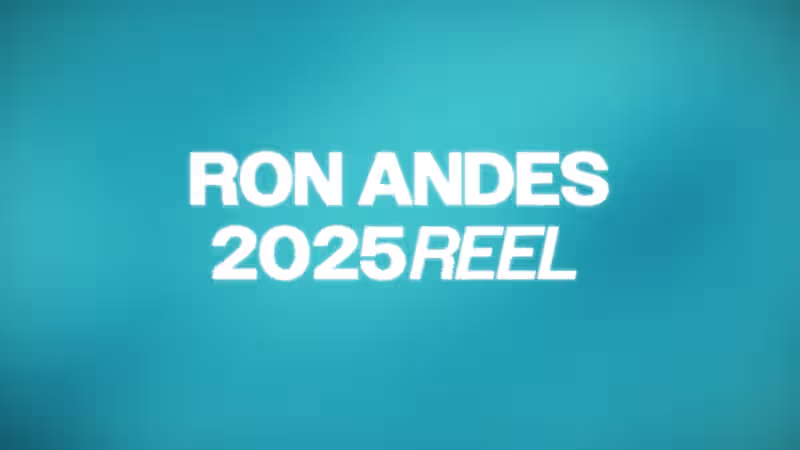 Cover image for 2025 Showreel