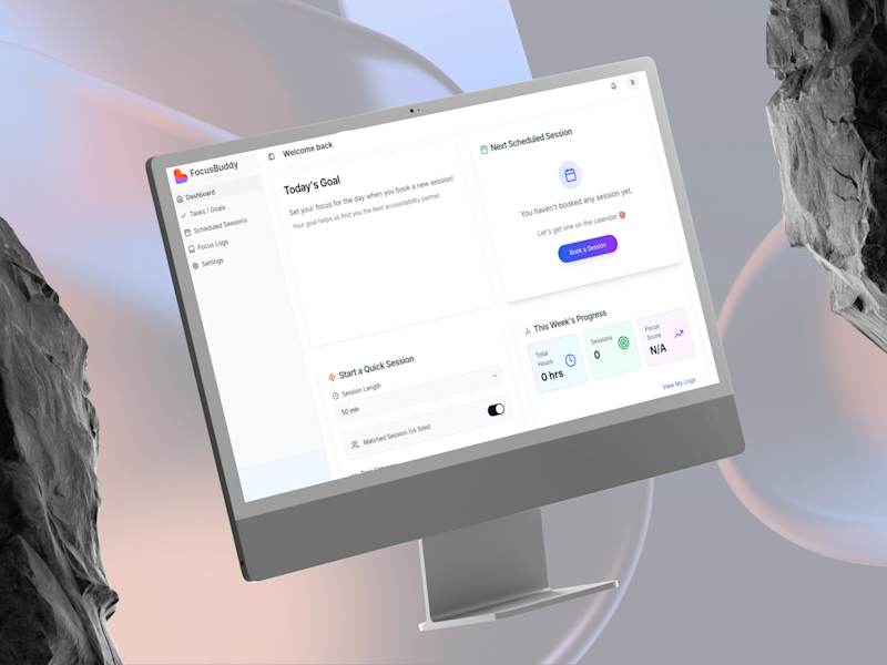 Cover image for FocusBuddy Virtual Co-Working Platform Development