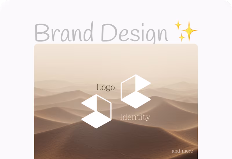 Cover image for Branding & Visual Identity- A Brand That Stands Out & Connects