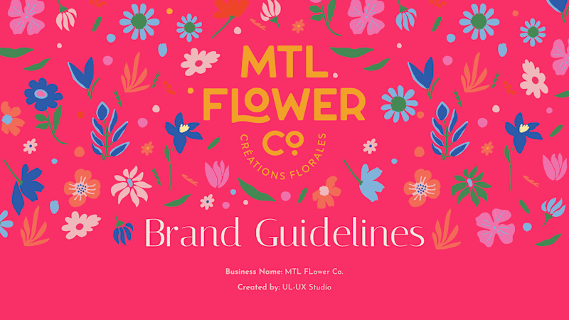 Cover image for Branding Design for Flowers store 