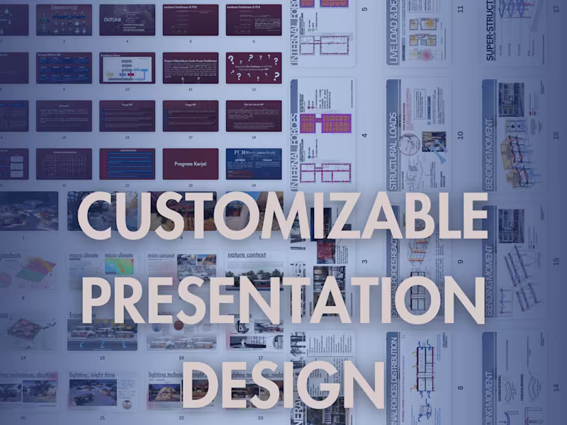 Cover image for Customizable Presentation Templates