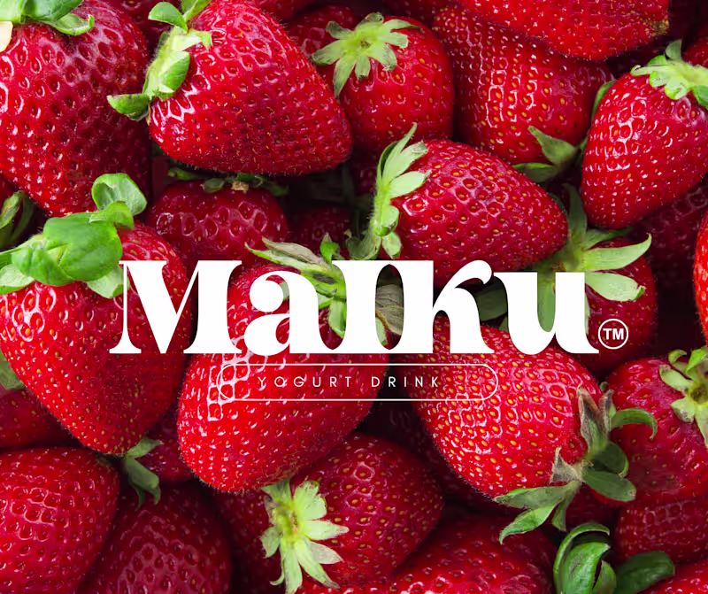 Cover image for Branding & Graphic Designing For Malku Yogurt Drink