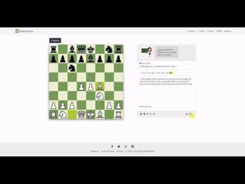 Cover image for Webapp - Chess opening learning platform