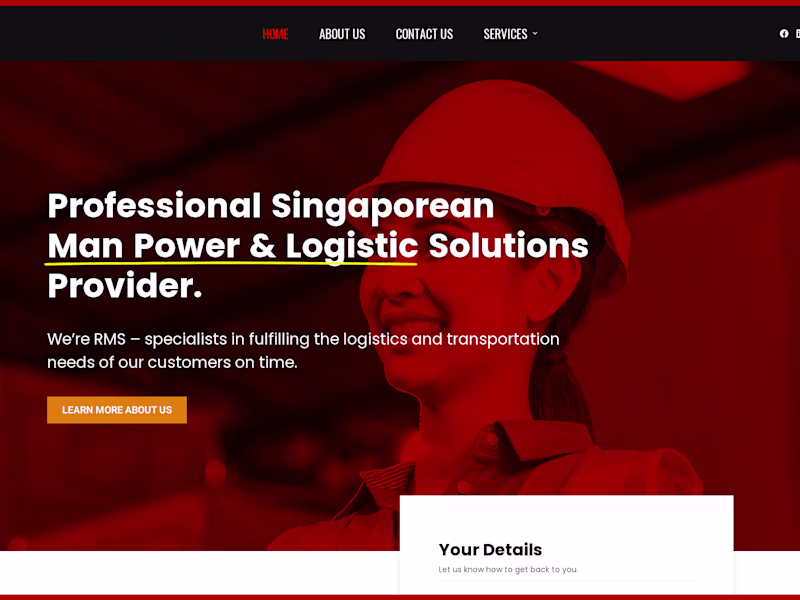 Cover image for Website Launch for Richmansupplychain