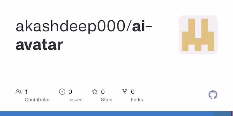 Cover image for Real-Time AI Avatar Backend and Frontend integration Development