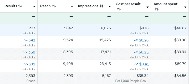 Cover image for 1 Month of Facebook Ads