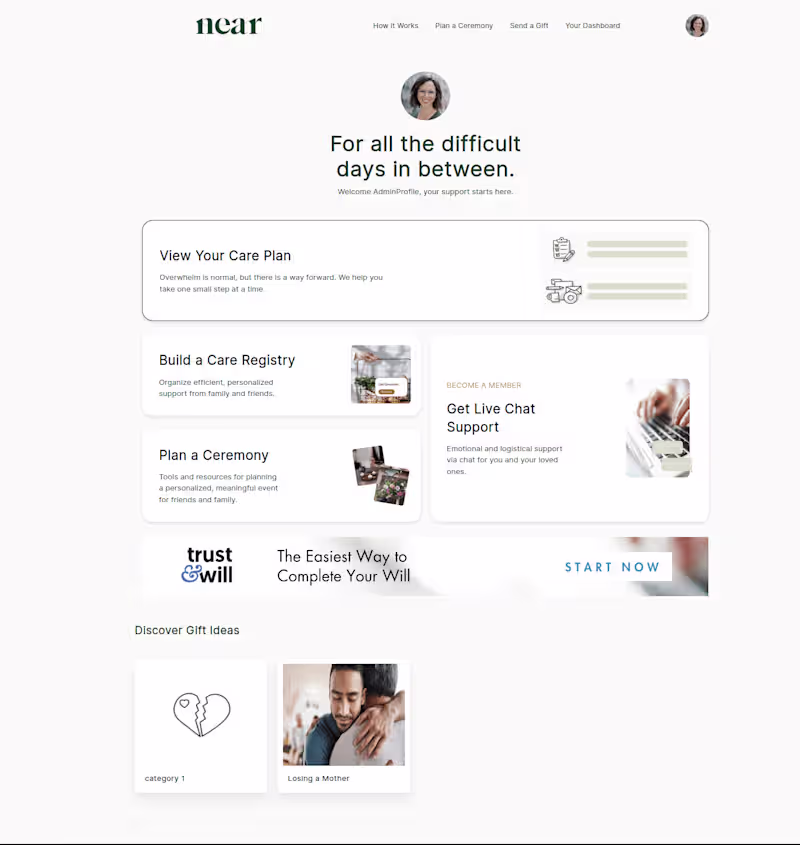 Cover image for NEAR : Care Registry 