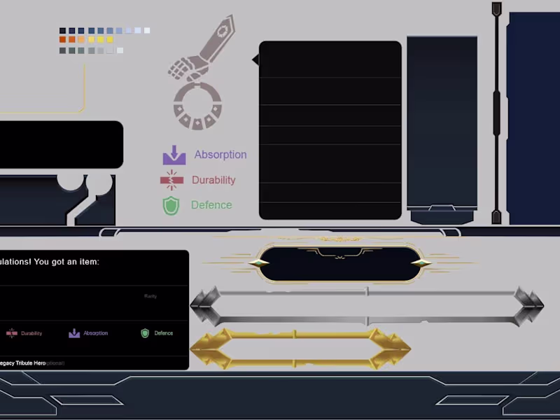 Cover image for UI elements and Menu Items