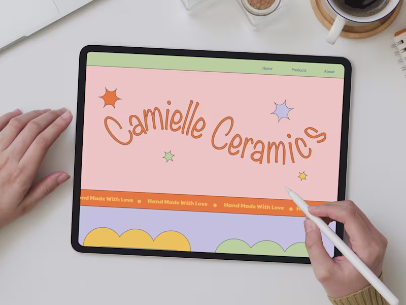 Cover image for Ceramic Shop Website