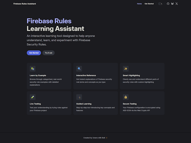Cover image for Firebase Rules Learning Assistant