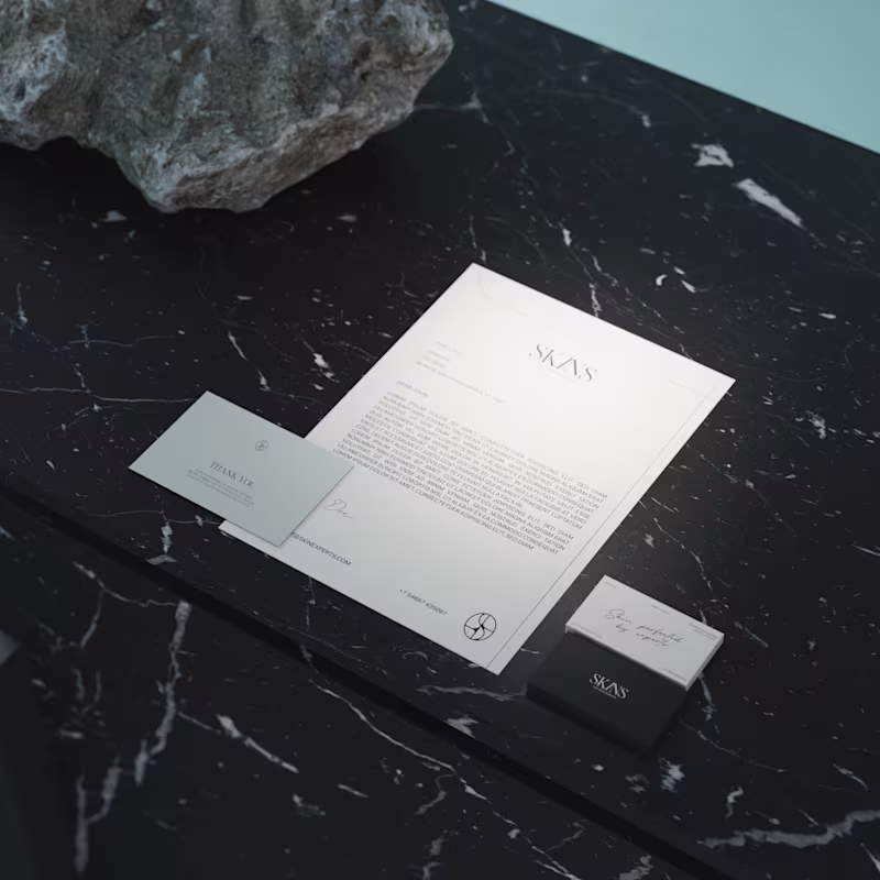 Cover image for SKINS Aesthetics Branding 