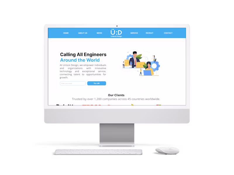 Cover image for Unlock Design Website Redesign