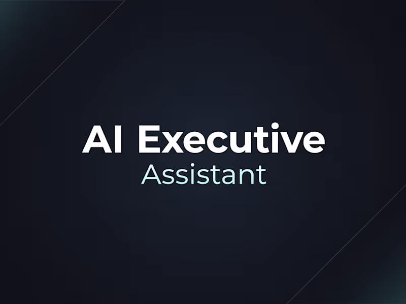 Cover image for Revolutionize Your Workflow with a Custom AI Executive Solution