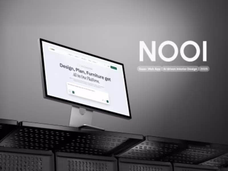 Cover image for NOOI: Innovative Interior Design Platform for Creatives
