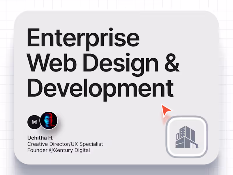 Cover image for Enterprise Web Design & Development