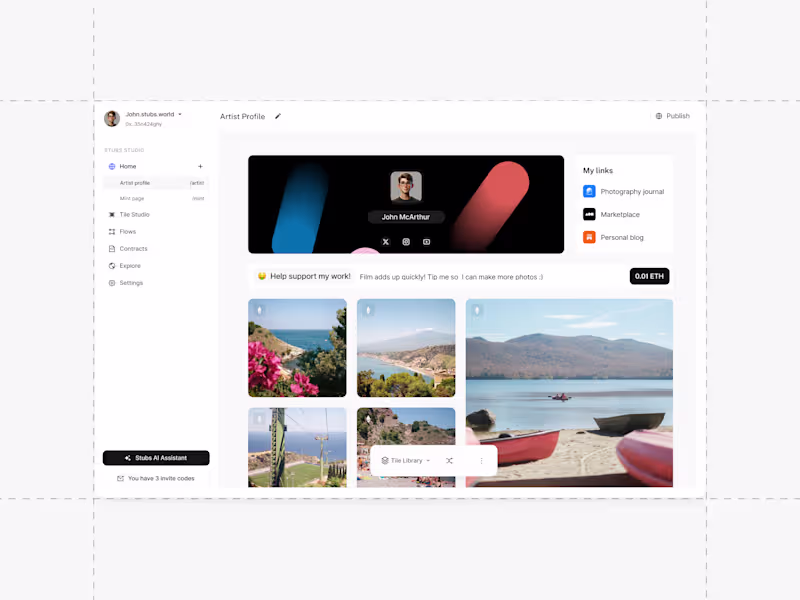 Cover image for Stubs Studio