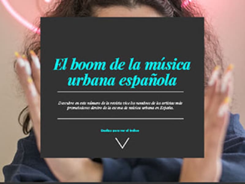 Cover image for Digital Magazine: Spanish urban music