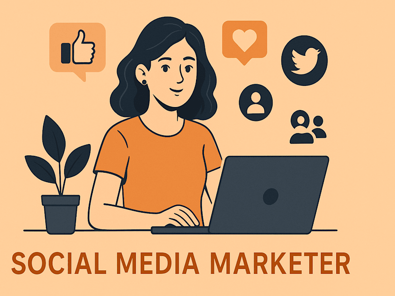 Cover image for Be your social content creator marketing manager to design posts