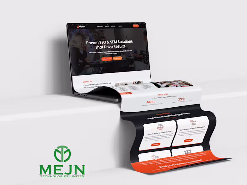 Cover image for  FireUp SEO  Digital Marketing / SEO Agency Website