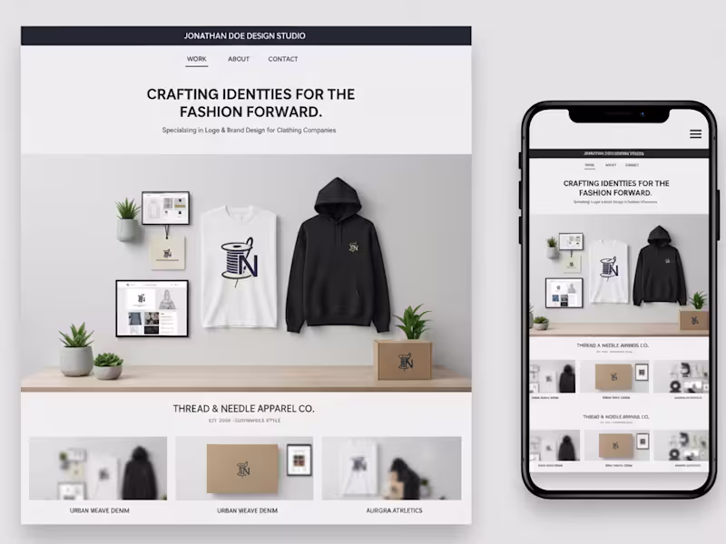 Cover image for Clothing Web Designer