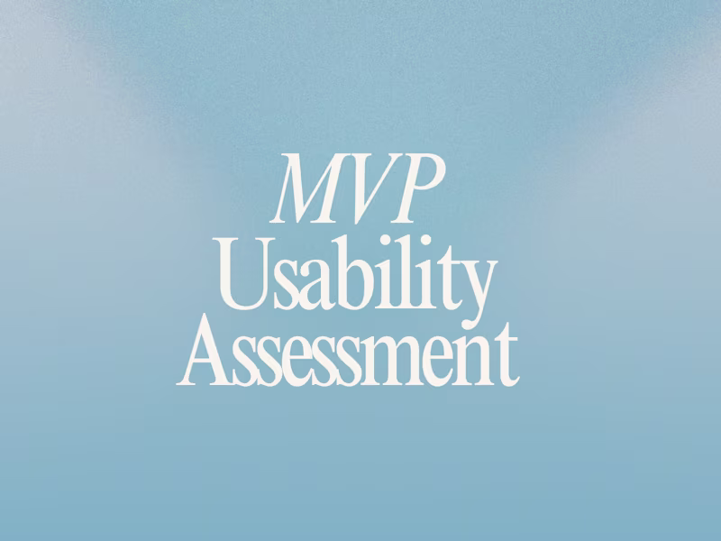 Cover image for UX/UI APP Design MVP 