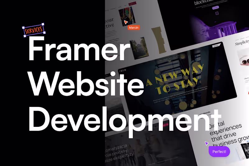 Cover image for Framer / Website Development