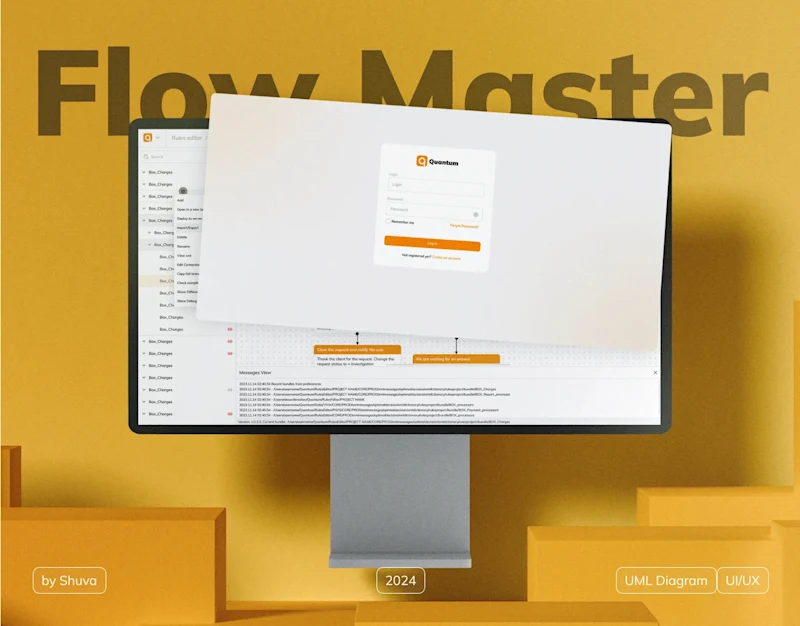 Cover image for Flow Master | UML Diagram Editor | UX/UI Design