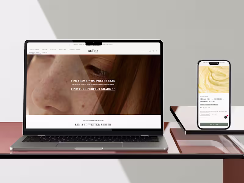 Cover image for Shopify Storefront Customization for Gressa Skin