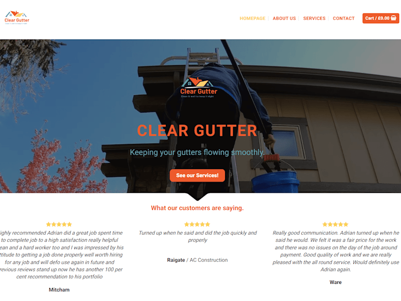 Cover image for Business E-Commerce Website