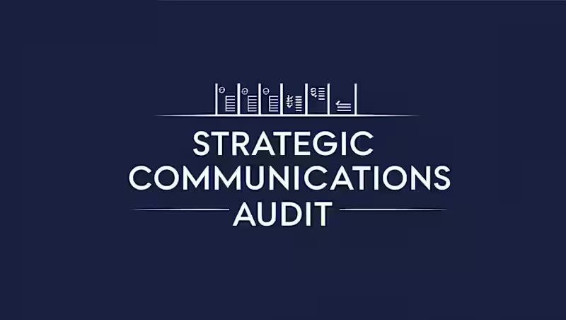 Cover image for Strategic Communications Audit for Impact Organisations