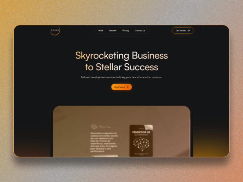 Cover image for Nouar (Webflow Landing Page)