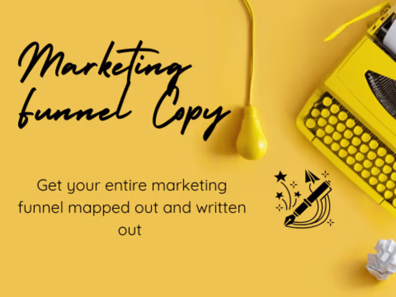 Cover image for Holistic Marketing Funnel Copywriting