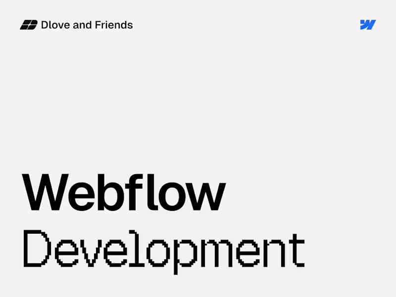 Cover image for Webflow Development 🧑🏻‍💻