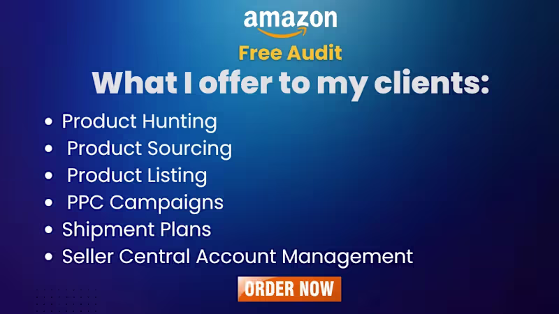 Cover image for Amazon private label Virtual assistant account manager.