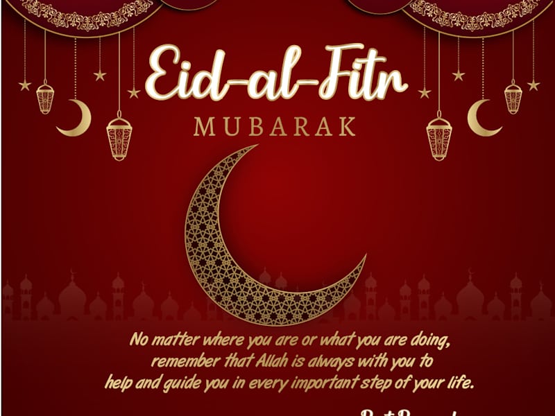 Cover image for Eid Mubarak Social Media Banner For Muhurtto IT Solution
