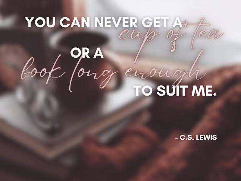 Cover image for Book Quote Edit Design I