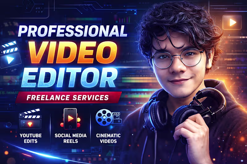 Cover image for PROFESSIONAL VIDEO EDITOR