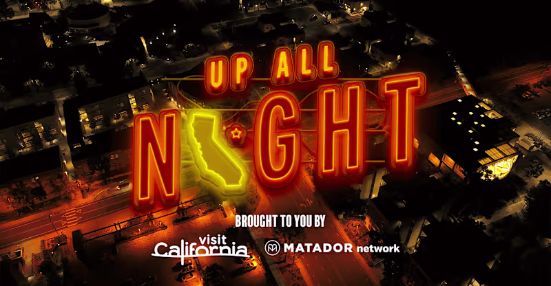 Cover image for Visit California: Up All Night Campaign
