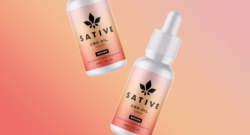 Cover image for Sative CBD - Brand Identity