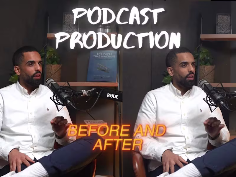 Cover image for Multicam Podcast Production - AI Example