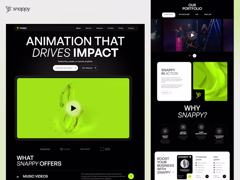 Cover image for Snappy Video: Dynamic Digital Showcases