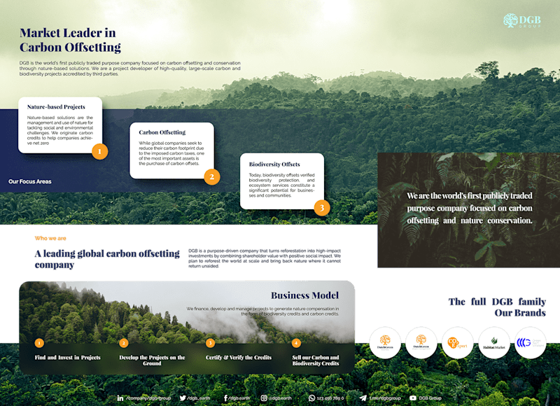 Cover image for DGB Group Infographic :: Behance