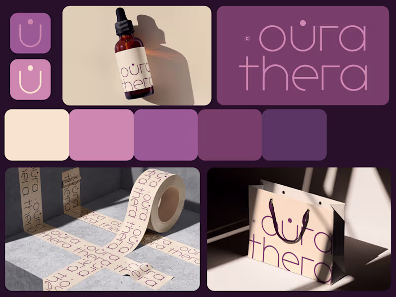 Cover image for OURATHERA- Visual Identity, Logo and Branding Kit