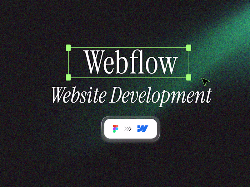 Cover image for Webflow Website Design & Developemnt