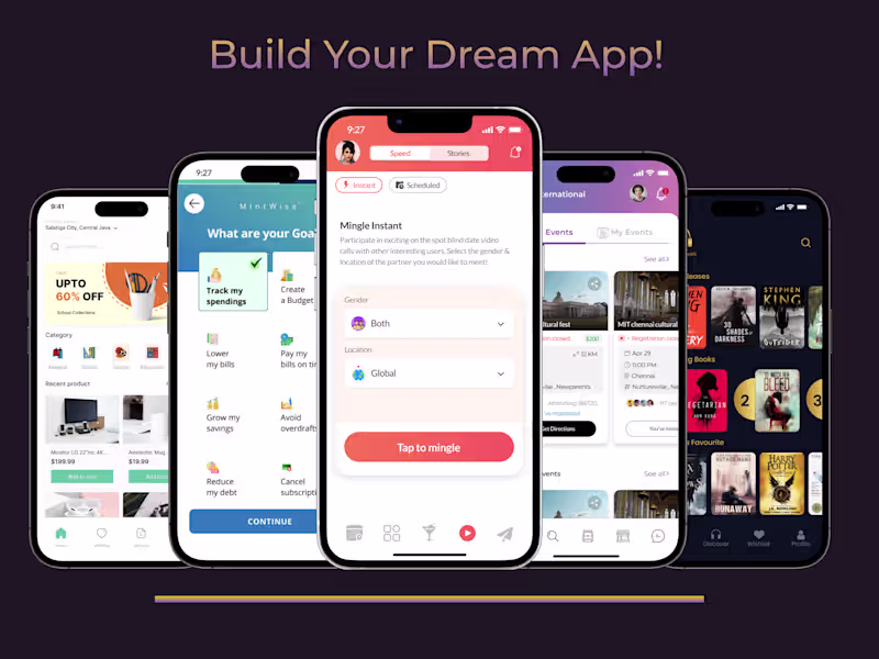 Cover image for Flutter App Development - Android | iOS | Web 